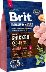 Brit Premium JUNIOR L - корм для щенков и молодых собак крупных пород - 15 кг Petmarket