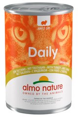 Almo Nature Daily Индейка - влажный корм для кошек, 400 г Petmarket