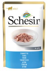 Schesir Tuna - Тунец в желе - влажный корм для кошек, 85 г Petmarket