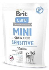 Brit Care Grain Free MINI Sensitive - беззерновой корм для собак мини пород с чувствительным пищеварением (оленина) - 2 кг Petmarket