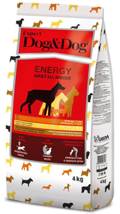 Gheda Dog & Dog Expert Energy Adult All Breeds - корм для собак всех пород с повышенной физической активностью (курица) Petmarket