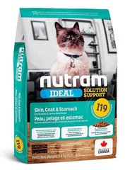 Nutram IDEAL Skin, Coat & Stomach - корм для кошек с чувствительной кожей и пищеварением (курица/рис) - 20 кг % Petmarket