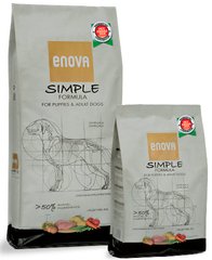 Enova SIMPLE FORMULA - беззерновий корм для собак та цуценят всіх порід - 20 кг Petmarket