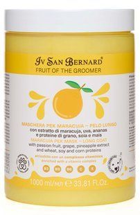 Iv San Bernard Frutta Maracuja - маска для довгої шерсті для котів і собак (маракуя/виноград/ананас) - 250 мл Petmarket