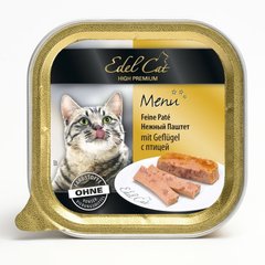 Edel Cat ПТИЦА - консервы для кошек (паштет) 100 г Petmarket