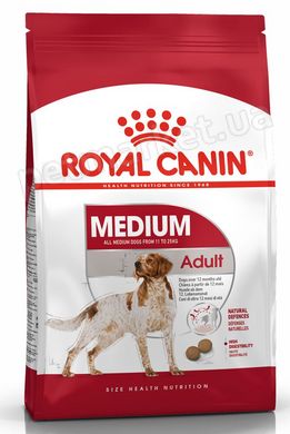 Royal Canin Medium ADULT - корм для собак средних пород - 4 кг Petmarket
