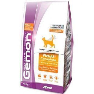 Gemon CAT ADULT Complete with Chicken & Turkey - корм для кішок (курка/індичка) - 2 кг % Petmarket