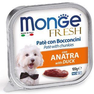 Monge Fresh Dog Adult Duck - консерви для собак з качкою - 100 г Petmarket