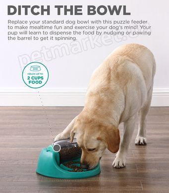 Outward Hound Dog Spin N`Eat Grn - Аутвард Хаунд - головоломка-годівниця для собак Petmarket