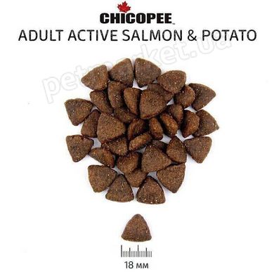 Chicopee Holistic ACTIVE Salmon & Potato - беззерновий корм для активних собак (лосось/картопля) - 2 кг Petmarket