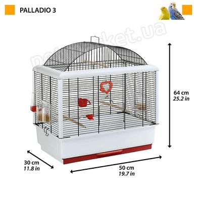 Ferplast PALLADIO 3 - клітка для папуг та птахів % Petmarket