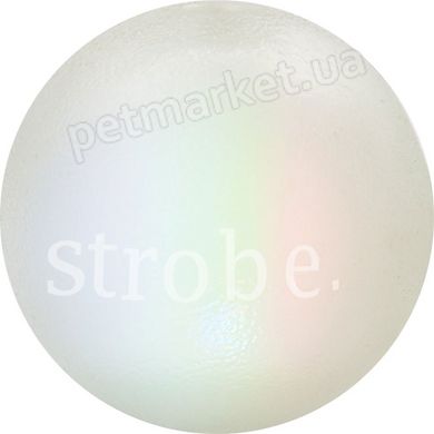 Planet Dog STROBE - Сяючий м'яч - іграшка для собак - Білий Petmarket