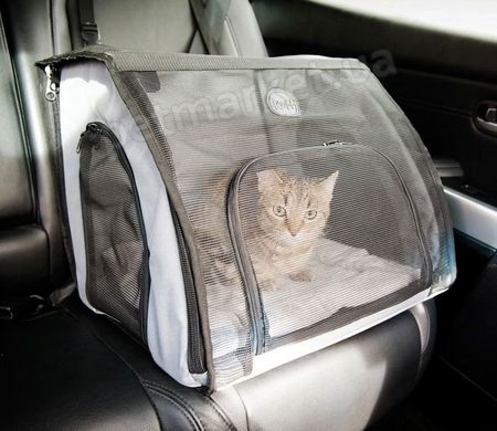 K&H Travel Safety нейлоновий бокс в автомобіль для перевезення собак та котів Petmarket