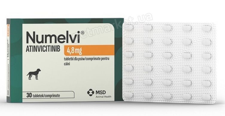 Numelvi - Нумелві - таблетки для собак проти свербежу при алергічному дерматиті - 4.8 мг (90 табл.) Petmarket