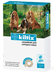 Bayer KILTIX - ошейник от блох и клещей для собак средних пород - 48 см % Petmarket