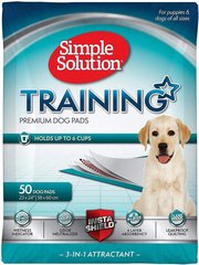 Simple Solution TRAINING PREMIUM DOG PADS - привчаючі пелюшки для собак і цуценят - 50 шт. Petmarket