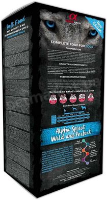 Alpha Spirit WILD FISH - гипоаллергенный полувлажный корм для щенков и собак всех пород - 200 г Petmarket