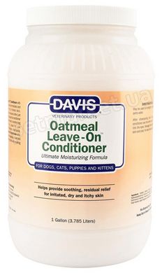 Davis Oatmeal Leave-On Conditioner увлажняющий кондиционер без см %ывания для собак и кошек - 3,8 л % Petmarket