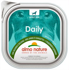 Almo Nature Daily Індичка/кабачок вологий корм для собак - 100 г Petmarket