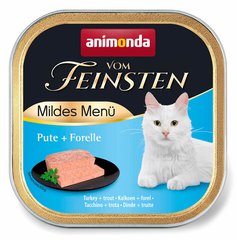 Animonda Vom Feinsten Adult Turkey & Trout - консерви для котів (індичка/форель) Petmarket