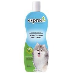 Espree SIMPLE SHED Treatment - лечебное средство для периода линьки - косметика для кошек и собак - 3,8 л % Petmarket