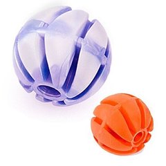 Sum-Plast SPIRAL BALL - ароматизированный спиральный мяч - игрушка для собак - 5 см Petmarket