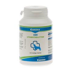 Canina V25 Vitamintabletten - вітамінний комплекс для цуценят - 210 табл. Petmarket