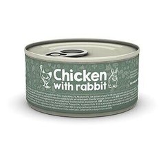 Naturea CHICKEN & RABBIT - консервы для кошек (курица/кролик) Petmarket
