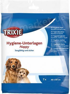 Trixie поглинаючі пелюшки для собак та цуценят, 40х60 см - 50 шт. Trixie поглинаючі пелюшки для собак та цуценят, 40х60 см - 50 шт. Petmarket