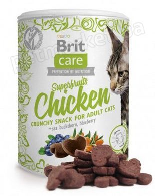 Brit Care Superfruits Chicken - ласощі для котів (курка/обліпиха/чорниця) Petmarket