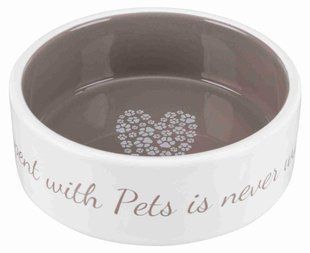 Trixie Pet's Home керамічна миска для собак - 800 мл, Бежевий Petmarket