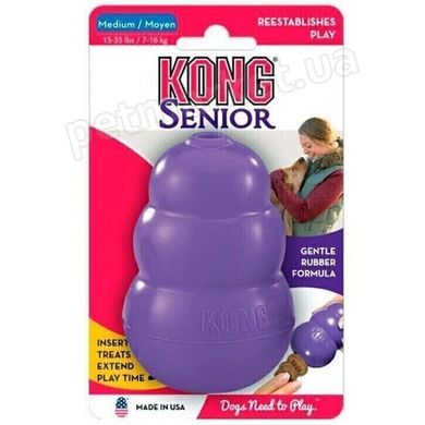 Kong SENIOR - прочная резиновая игрушка для собак - L % Petmarket
