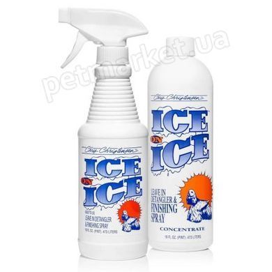 Chris Christensen ICE on ICE - спрей-кондиціонер без змивання для собак і котів, 473 мл % Petmarket