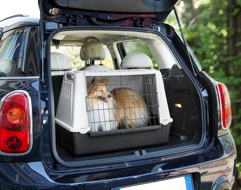 Ferplast ATLAS CAR Mini - бокс для перевозки собак в автомобиле, 72х41х51 см % Petmarket