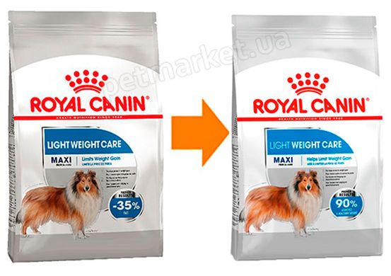 Royal Canin MAXI LIGHT WEIGHT CARE - корм для собак крупных пород с избыточным весом - 12 кг % Petmarket