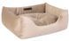 Pet Fashion DENVER - м'який лежак для собак - Біж, 78х60х20 см % Petmarket