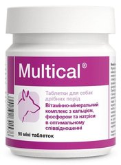 Dolfos MULTICAL MINI - Мультікаль Міні - вітамінно-мінеральна добавка для собак міні порід Petmarket