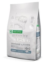 Nature's Protection White Dogs Small and Mini Breeds корм для собак малых пород с белой шерстью (белая рыба) - 17 кг Petmarket
