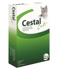 Ceva ЦЕСТАЛ КЕТ - антигельминтик широкого спектра действия для кошек - 1 таблетка Petmarket