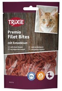 Trixie Premio DUCK FILET Bites - ласощі для кішок (качина грудка) Petmarket