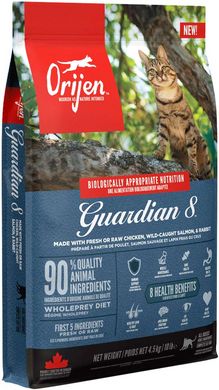 Orijen Guardian 8 біологічний корм для котів та кошенят - 4,5 кг Petmarket