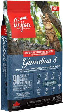 Orijen Guardian 8 биологический корм для кошек и котят - 4,5 кг Petmarket