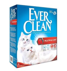 Ever Clean MULTIPLE CAT - Мульті Кет - комкуючий наповнювач для котячого туалету - 10 л % Petmarket