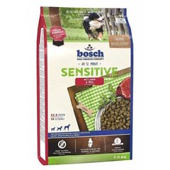 Bosch SENSITIVE Lamb & Rice - корм для чувствительных собак (ягненок/рис) - 15 кг % Petmarket