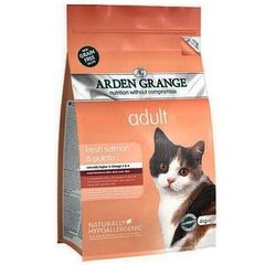 Arden Grange ADULT CAT Salmon & Potato - корм для кошек (лосось/картофель) - 2 кг Petmarket