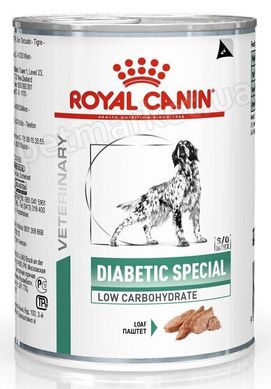 Royal Canin DIABETIC SPECIAL LC - Диабетик Спешл - лечебный влажный корм для собак при сахарном диабете - 410 г x12 шт. Petmarket