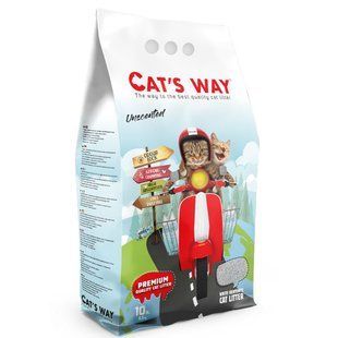 CAT'S WAY - наповнювач комкуючий для котячого туалету, без аромату Petmarket