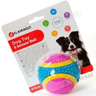 Flamingo 5 SENSES BALL - Мяч 5 чувств - игрушка для собак Petmarket