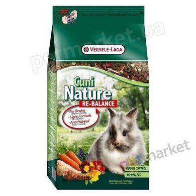 Versele-Laga CUNI NATURE Re-Balance - облегченный корм для кроликов Petmarket