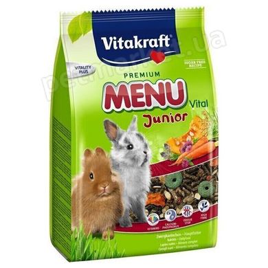 Vitakraft MENU Junior - корм для молодых кроликов - 500 г Petmarket